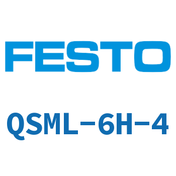 L-shaped quick-insertion threaded joint-QSML-6H-4