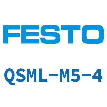L-shaped quick-insertion threaded joint-QSML-M5-4
