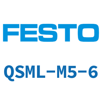 L-shaped quick-insertion threaded joint-QSML-M5-6
