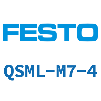 L-shaped quick-insertion threaded joint-QSML-M7-4