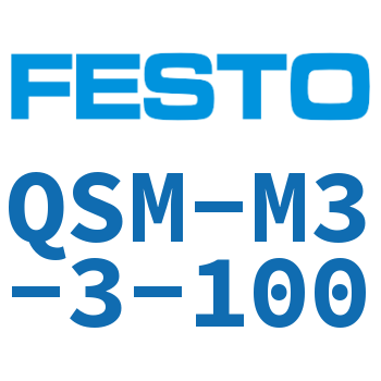 Quick plug connector-QSM-M3-3-100