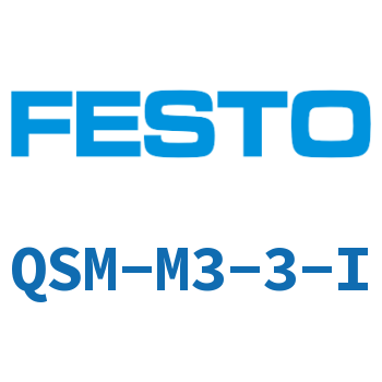 Quick plug connector-QSM-M3-3-I