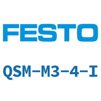 Quick plug connector-QSM-M3-4-I