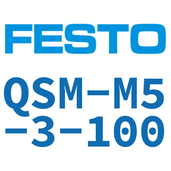 Quick plug connector-QSM-M5-3-100