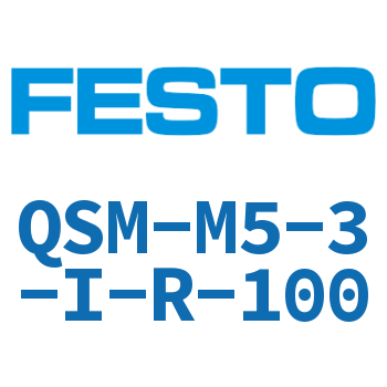 Quick plug connector-QSM-M5-3-I-R-100