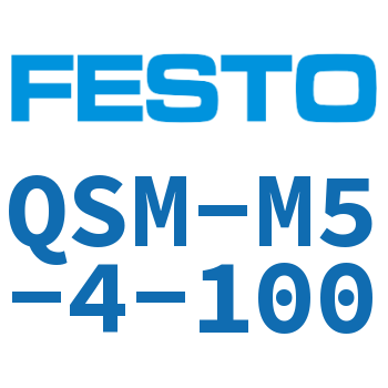 Quick plug connector-QSM-M5-4-100