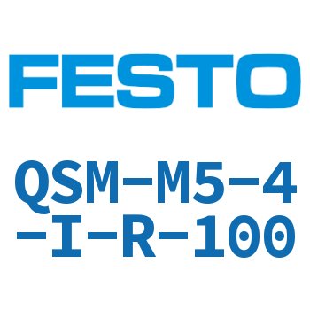 Quick plug connector-QSM-M5-4-I-R-100