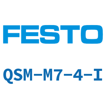Quick plug connector-QSM-M7-4-I