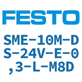 SME-10M-DS-24V-E-0,3-L-M8D