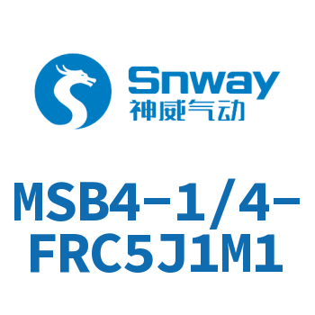 气源处理装置组合-MSB4-1/4-FRC5J1M1