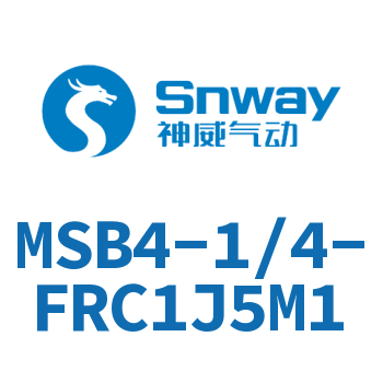气源处理装置组合-MSB4-1/4-FRC1J5M1