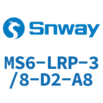 精密减压阀-MS6-LRP-3/8-D2-A8