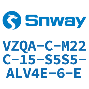夹管阀-VZQA-C-M22C-15-S5S5-ALV4E-6-E