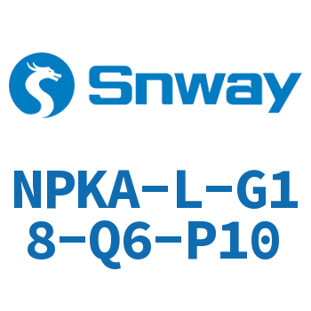 插接式螺纹接头-NPKA-L-G18-Q6-P10