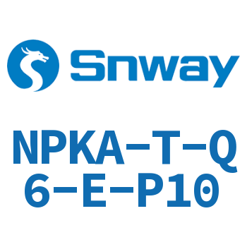 插接式螺纹接头-NPKA-T-Q6-E-P10