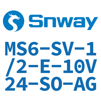 软启动/快速排气阀-MS6-SV-1/2-E-10V24-SO-AG