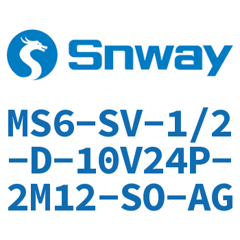 软启动/快速排气阀-MS6-SV-1/2-D-10V24P-2M12-SO-AG