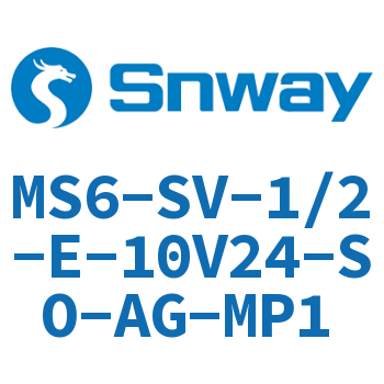 软启动/快速排气阀-MS6-SV-1/2-E-10V24-SO-AG-MP1