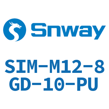 带电缆插座-SIM-M12-8GD-10-PU