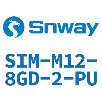 带电缆插座-SIM-M12-8GD-2-PU