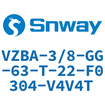 球阀驱动单元-VZBA-3/8-GG-63-T-22-F0304-V4V4T