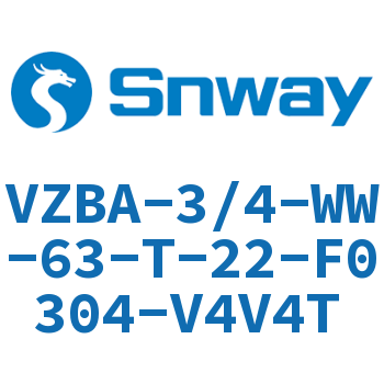 球阀驱动单元-VZBA-3/4-WW-63-T-22-F0304-V4V4T