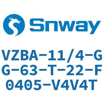 球阀驱动单元-VZBA-11/4-GG-63-T-22-F0405-V4V4T