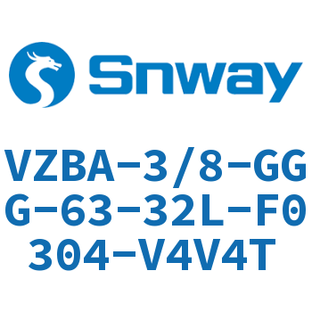 球阀驱动单元-VZBA-3/8-GGG-63-32L-F0304-V4V4T