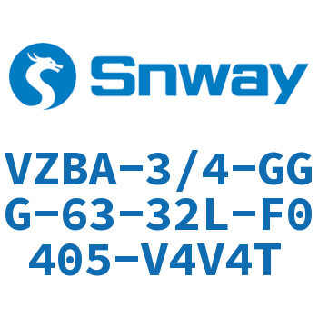 球阀驱动单元-VZBA-3/4-GGG-63-32L-F0405-V4V4T