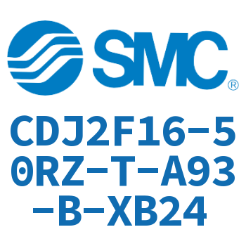 Flange type stainless steel mini cylinder-CDJ2F16-50RZ-T-A93-B-XB24