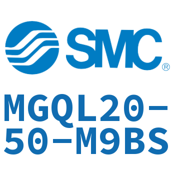 薄型带导杆气缸 MGQL20-50-M9BS
