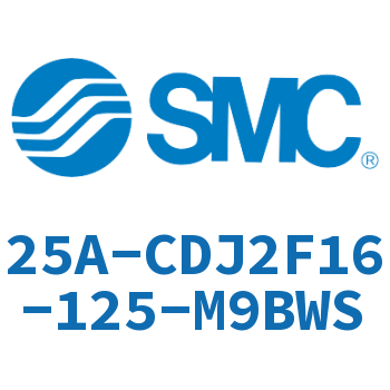 法兰型不锈钢迷你气缸 25A-CDJ2F16-125-M9BWS