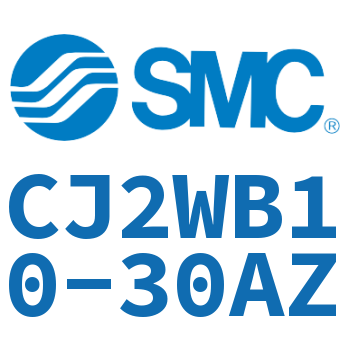 Double outlet mini cylinder-CJ2WB10-30AZ