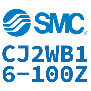 Double outlet mini cylinder-CJ2WB16-100Z