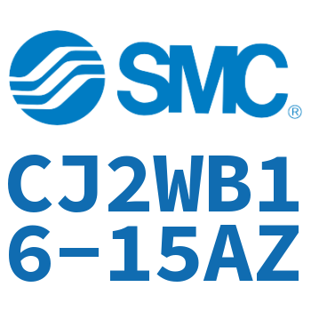 Double outlet mini cylinder-CJ2WB16-15AZ