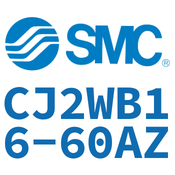 Double outlet mini cylinder-CJ2WB16-60AZ