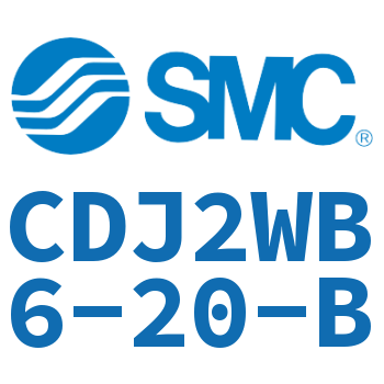 双出迷你气缸 CDJ2WB6-20-B