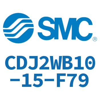 双出迷你气缸 CDJ2WB10-15-F79
