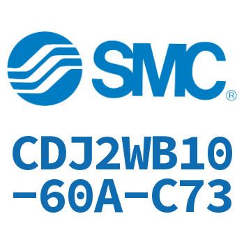 双出迷你气缸 CDJ2WB10-60A-C73
