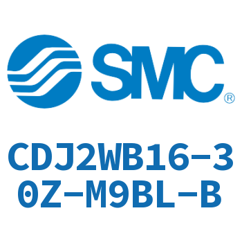 双出迷你气缸 CDJ2WB16-30Z-M9BL-B