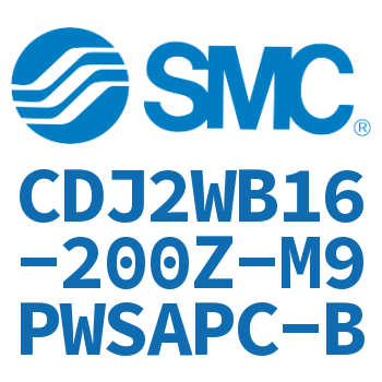 双出迷你气缸 CDJ2WB16-200Z-M9PWSAPC-B