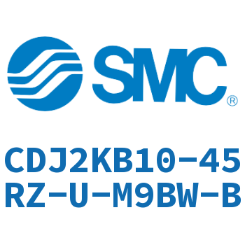 杆不回转型迷你气缸 CDJ2KB10-45RZ-U-M9BW-B