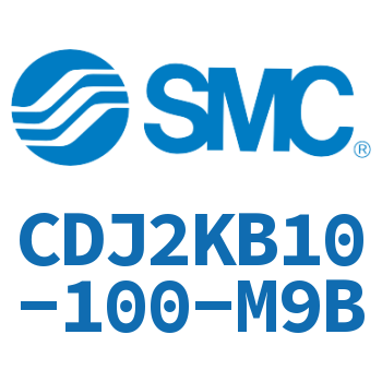 杆不回转型迷你气缸 CDJ2KB10-100-M9B