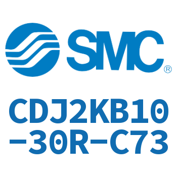 杆不回转型迷你气缸 CDJ2KB10-30R-C73