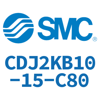 杆不回转型迷你气缸 CDJ2KB10-15-C80