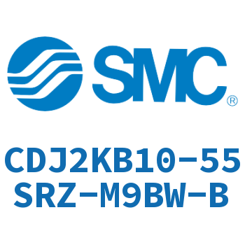 杆不回转型迷你气缸 CDJ2KB10-55SRZ-M9BW-B