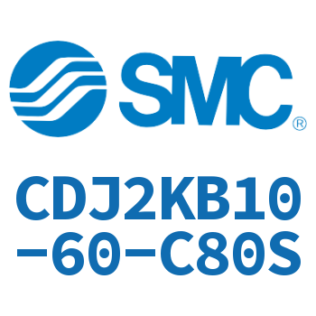 杆不回转型迷你气缸 CDJ2KB10-60-C80S