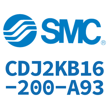 杆不回转型迷你气缸 CDJ2KB16-200-A93
