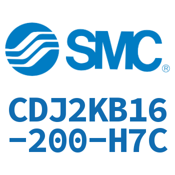 杆不回转型迷你气缸 CDJ2KB16-200-H7C