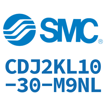 杆不回转型迷你气缸 CDJ2KL10-30-M9NL